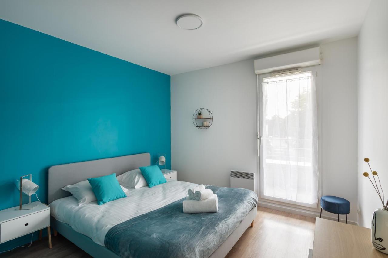 Bahibe - Balcon Et Parking Au Calme Proche Gare Apartment Рен Екстериор снимка